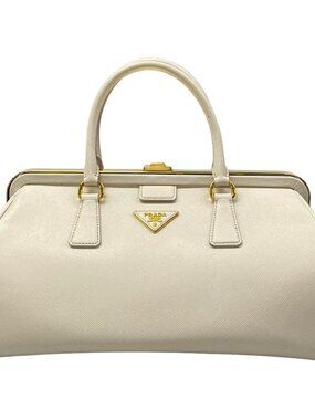 Prada Saffiano Lux Doctor Frame Bag